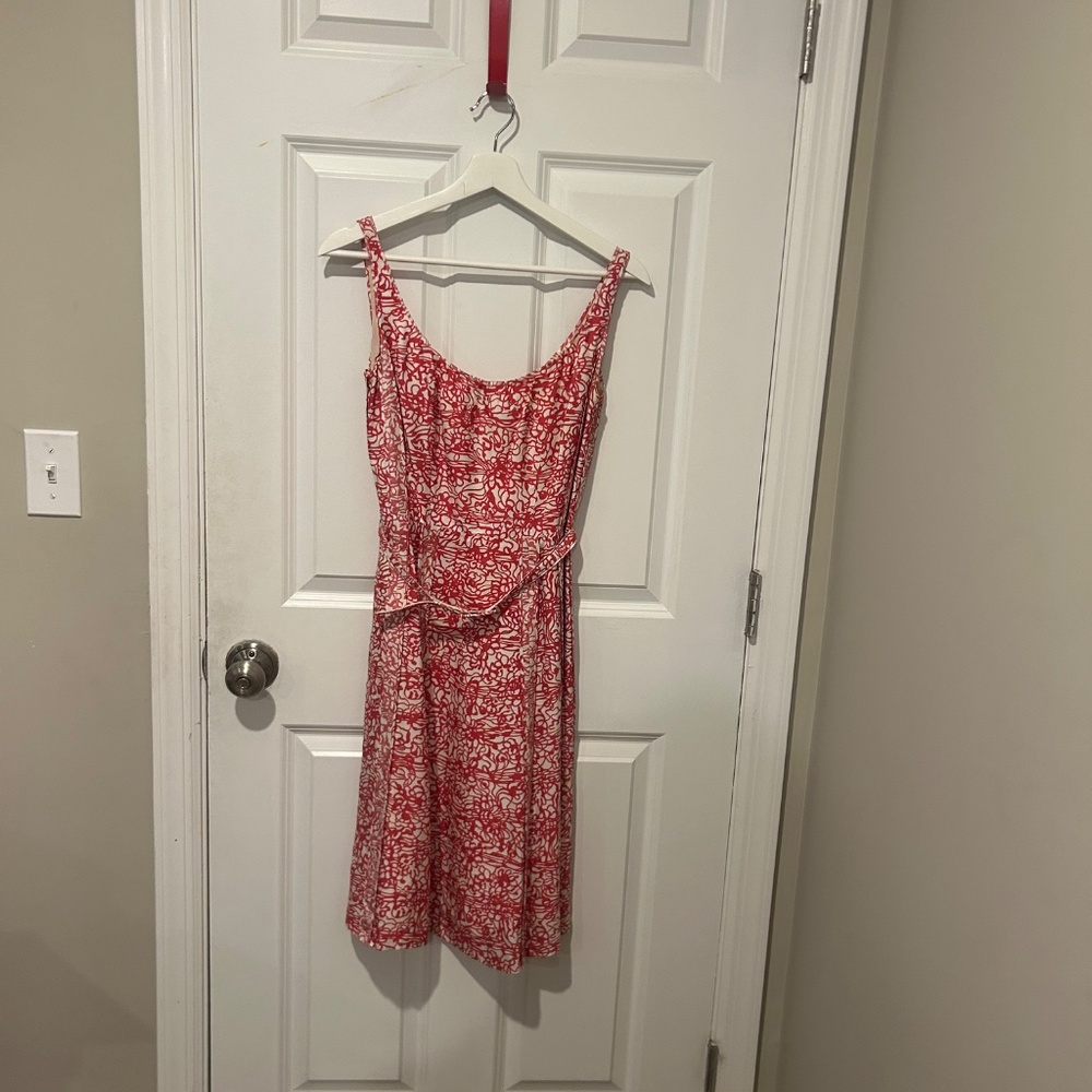 Marc Jacobs Silk/Rayon Belted Dress Size 6